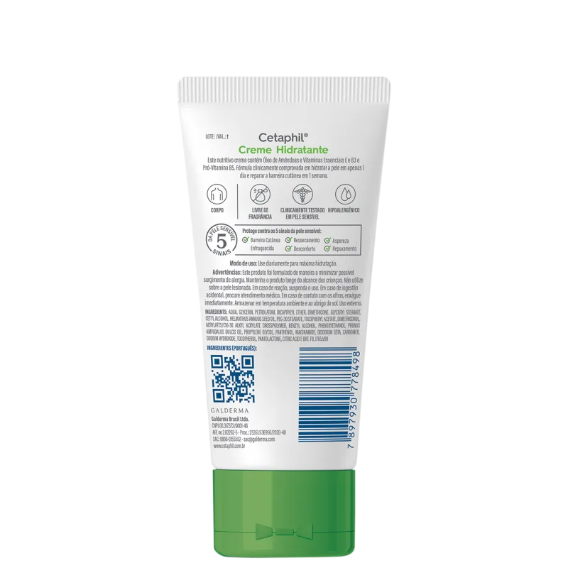 Cetaphil - Creme Hidratante Corporal 59g