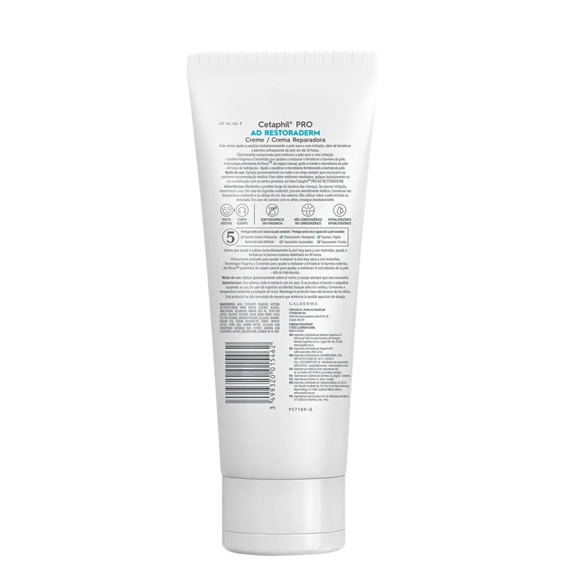Cetaphil Pro AD Restoraderm - Creme Hidratante 227g