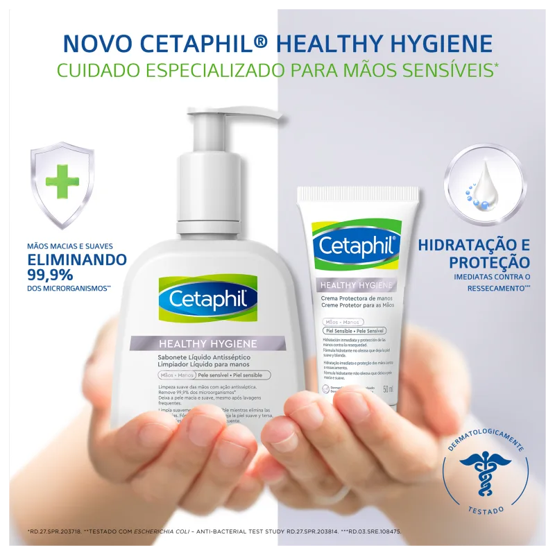 Cetaphil Healthy Hygiene - Sabonete Líquido Antisséptico 237ml