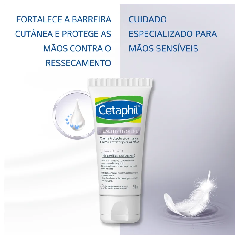 Cetaphil Healthy Hygiene - Creme Hidratante para as Mãos 50ml