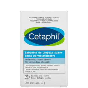 Cetaphil Limpeza Suave - Sabonete em Barra 127g